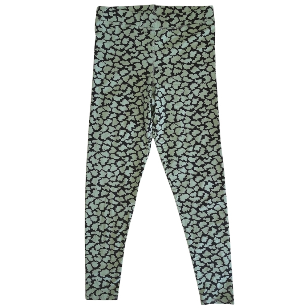 NWT Boden High Rise Lightweight Viscose/Spandex Leggings Blue Green - Sz 10